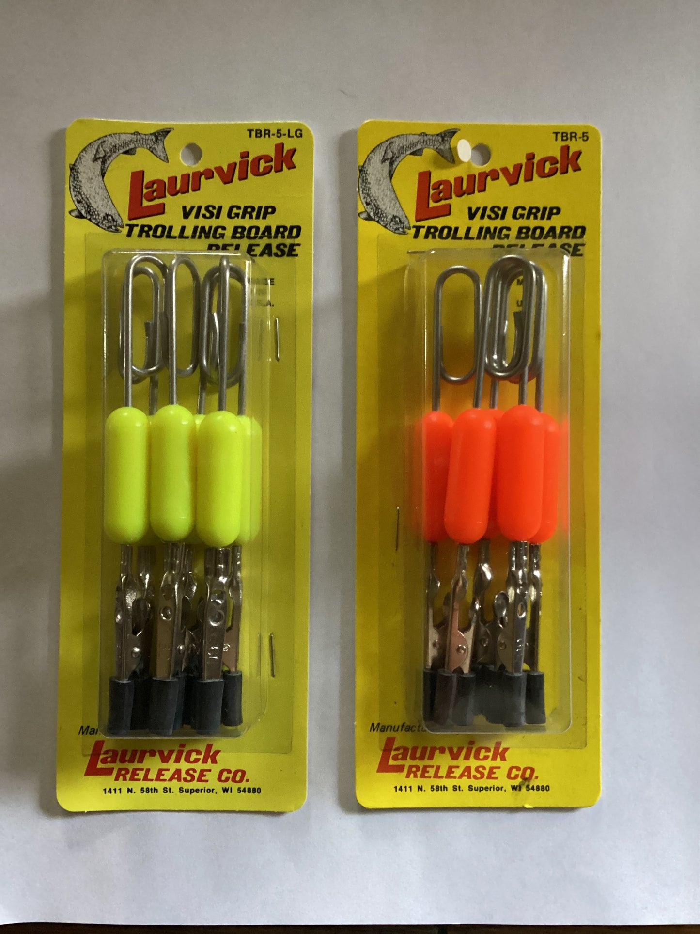 Laurvick Visi Grip Trolling Board Release 6-Pack
