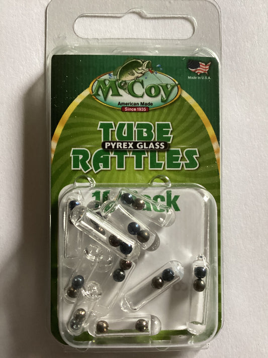 McCoy Tube Rattles 10 Pack