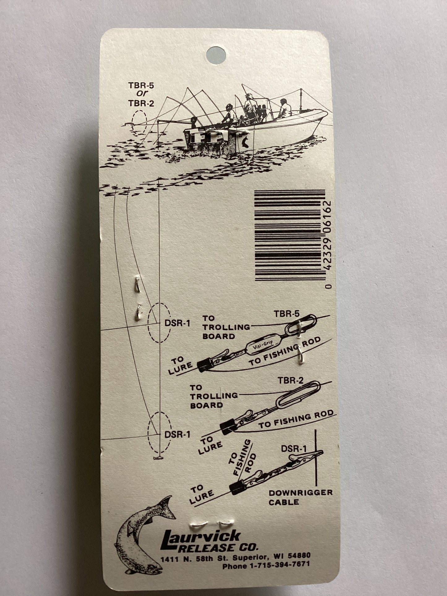 Laurvick Trolling Board Releases 6 Pack