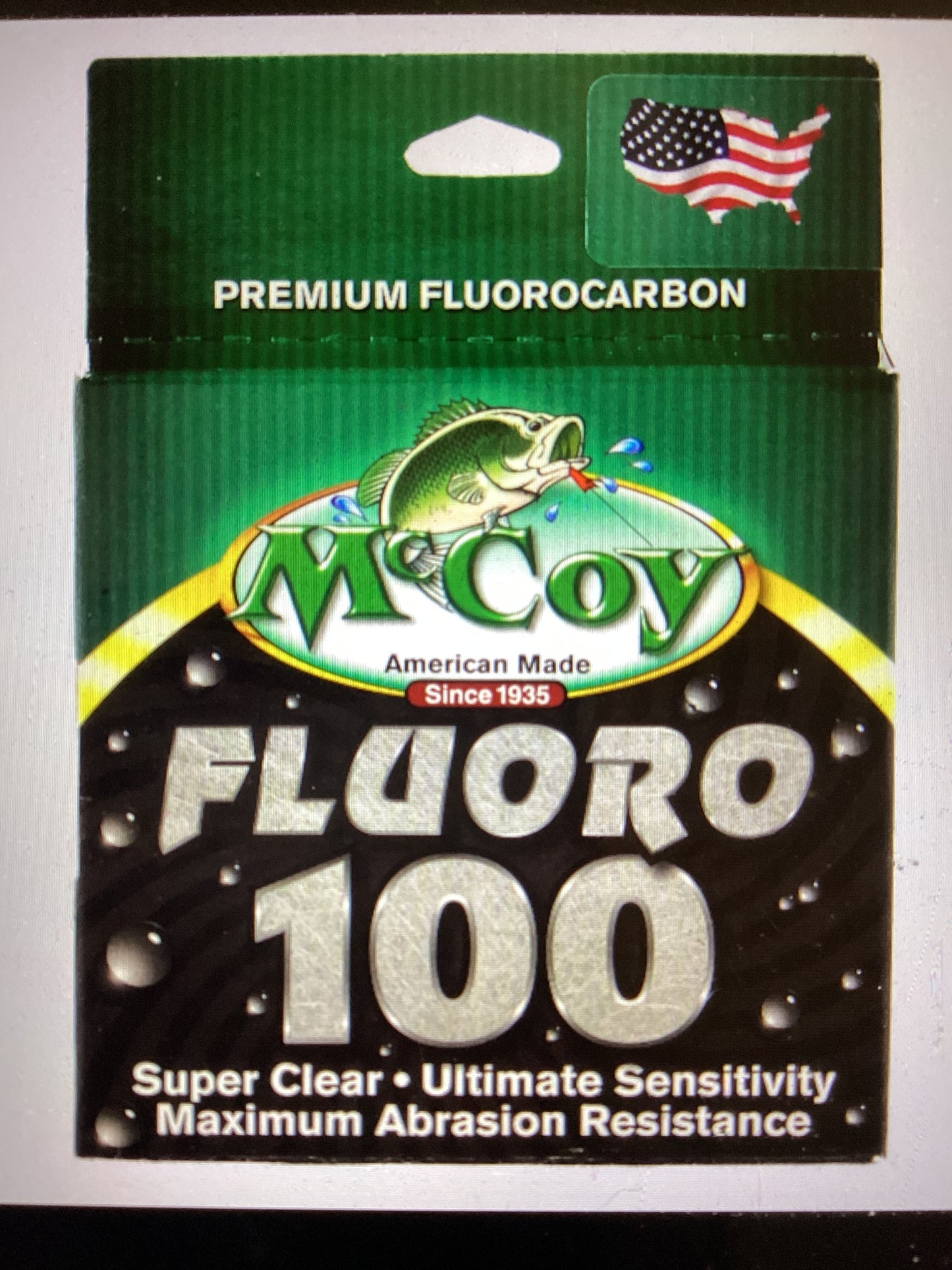 McCoy Fluoro 100 Fishing Line 50yds. 17lb.