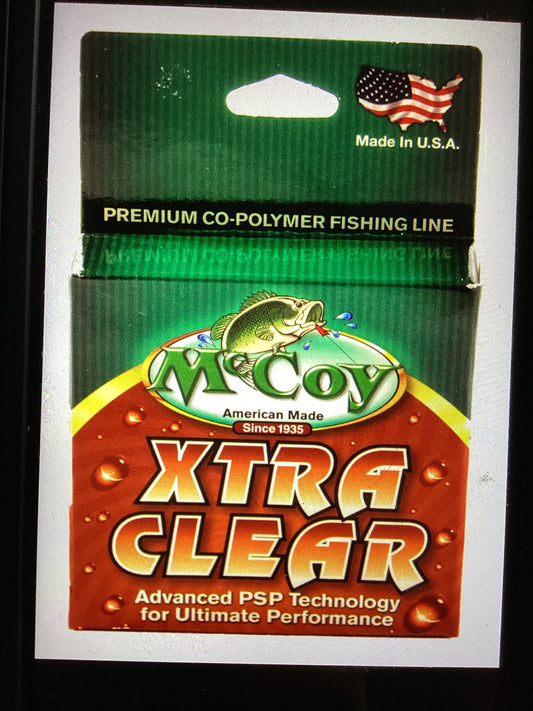 McCoy Xtra Clear Fishing Line 125yds. 10lb.